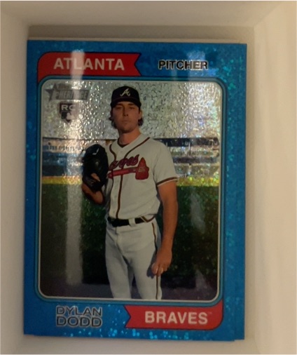 2023 Topps Heritage High Number #650 Dylan Dodd — front