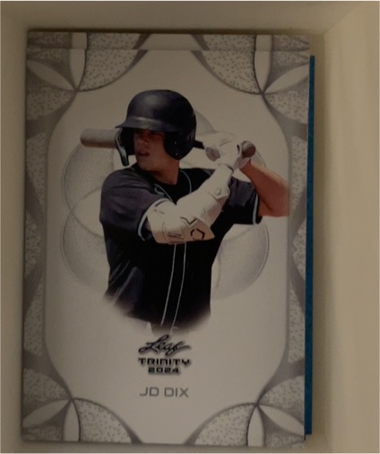 2024 Leaf Trinity JD Dix — front