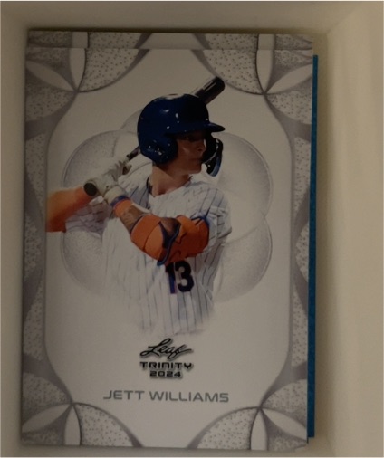 2024 Leaf Trinity #52 Jett Williams — front