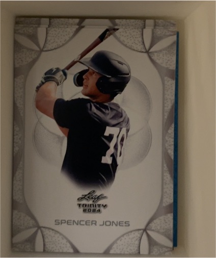 2024 Leaf Trinity #70 Spencer Jones — front