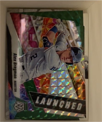 2021 Panini Mosaic #L4 Alex Bregman Launched — front