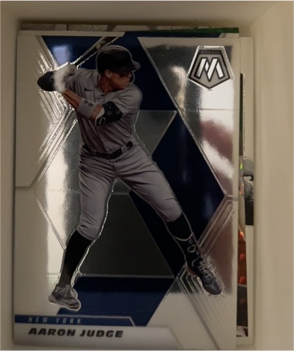 2021 Panini Mosaic #135 Aaron Judge New York Yankees — front