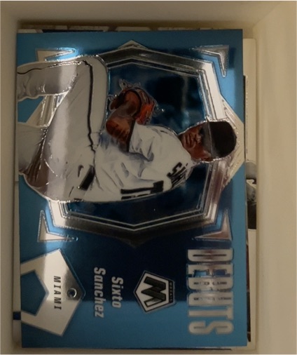 2021 Panini Mosaic #PD6 Sixto Sanchez Debuts — front
