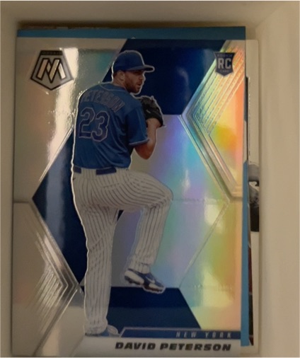 2021 Panini Mosaic #256 David Peterson — front