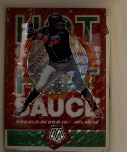 2021 Panini Mosaic #HS6 Ronald Acuna Jr. — front