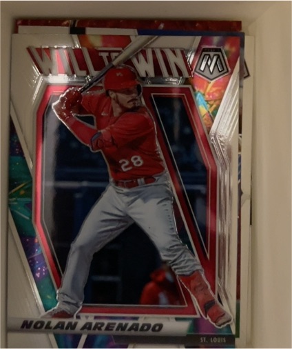 2021 Panini Mosaic #WTW4 Nolan Arenado — front
