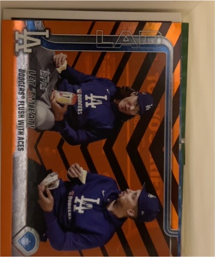 2025 Topps Update #US119 Blake Snell / Tyler Glasnow — front