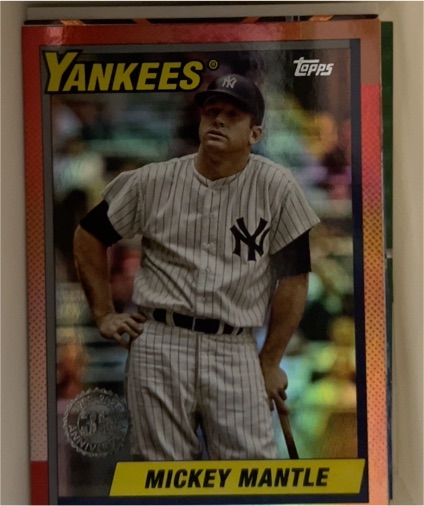 2025 Topps Update #U90-43 Mickey Mantle — front