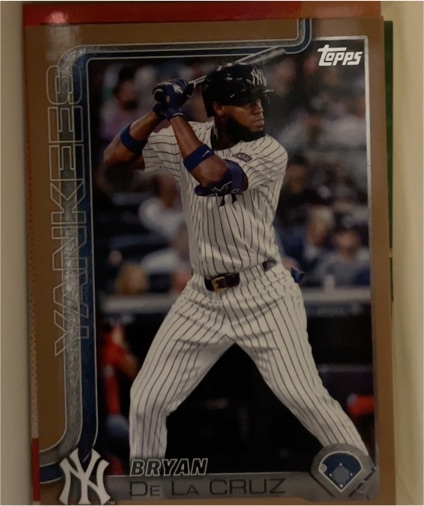 2025 Topps Update #US234 Bryan De La Cruz — front