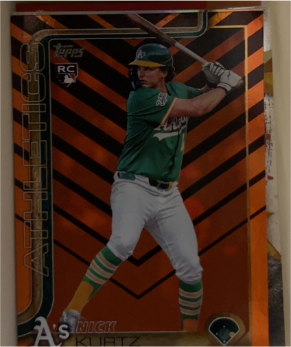 2025 Topps Update Series #US201 Nick Kurtz — front