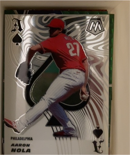 2021 Panini Mosaic Aces #ACE13 Aaron Nola — front