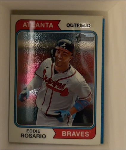 1974 Topps #320 Eddie Rosario — front