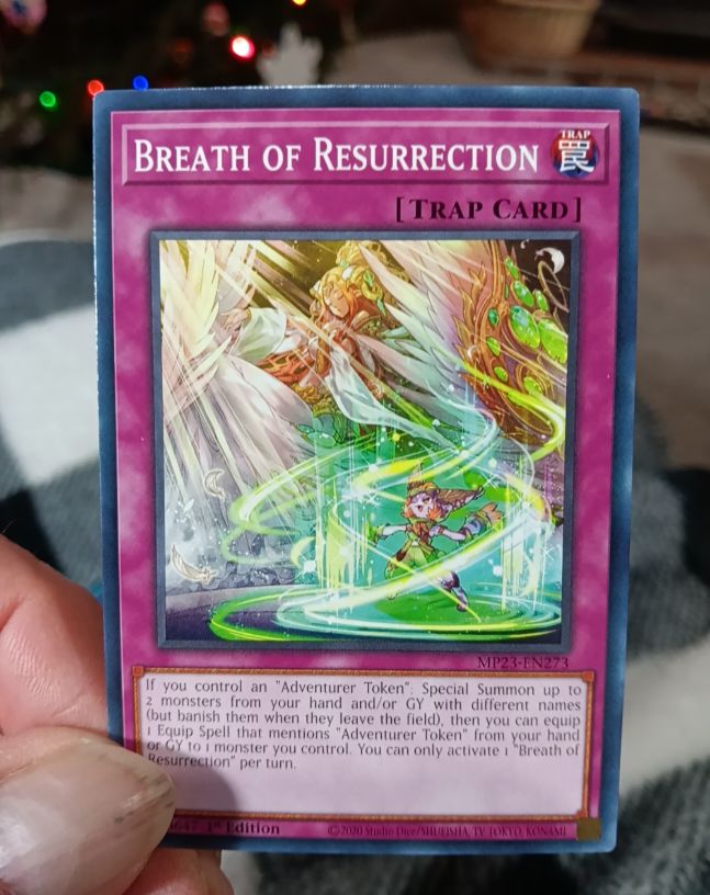 2023 Yu-Gi-Oh! MP23-EN273 Breath of Resurrection — front