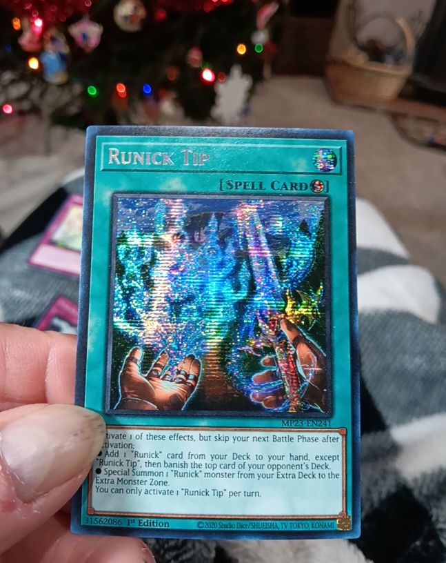 2020 Yu-Gi-Oh! MP23-EN241 Runick Tip — front
