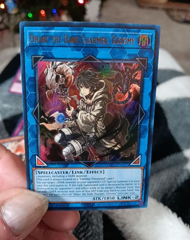 Yu-Gi-Oh! MP23-EN025 Dharc the Dark Charmer, Gloomy — front