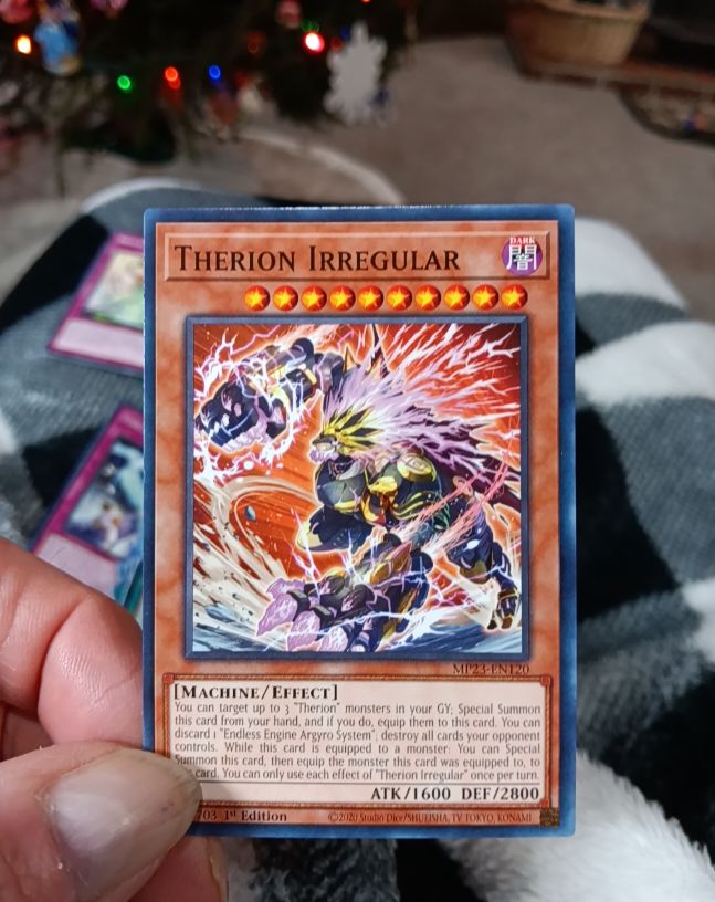 2020 Yu-Gi-Oh! MP23-EN120 Therion Irregular — front