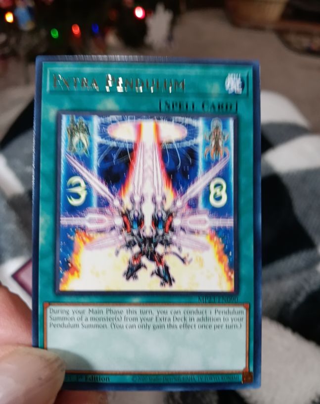 2023 Yu-Gi-Oh! MP23-EN090 Extra Pendulum — front