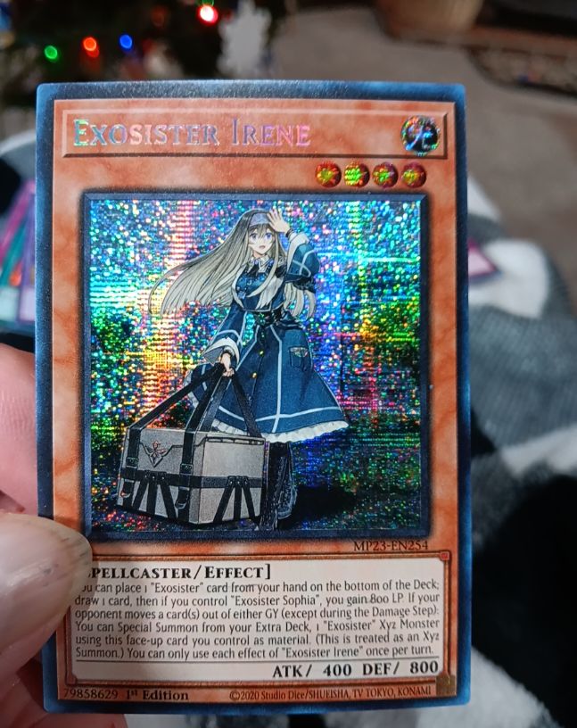 2020 Yu-Gi-Oh! MP23-EN254 Exosister Irene — front