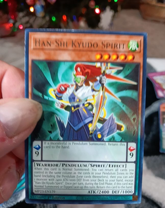 Yu-Gi-Oh! MP23-EN179 Han-Shi Kyudo Spirit — front