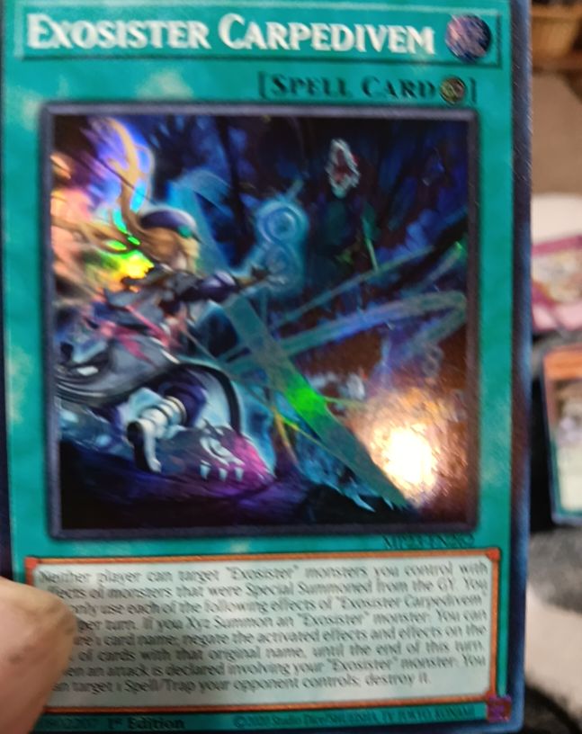 Yu-Gi-Oh! MP23-EN262 Exosister Carpedivem — front