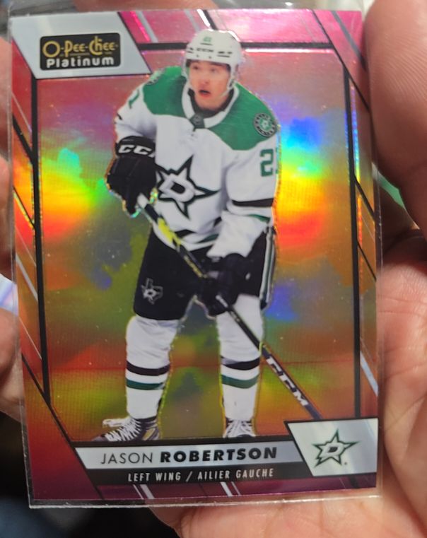 2023-24 O-Pee-Chee Platinum Jason Robertson — front