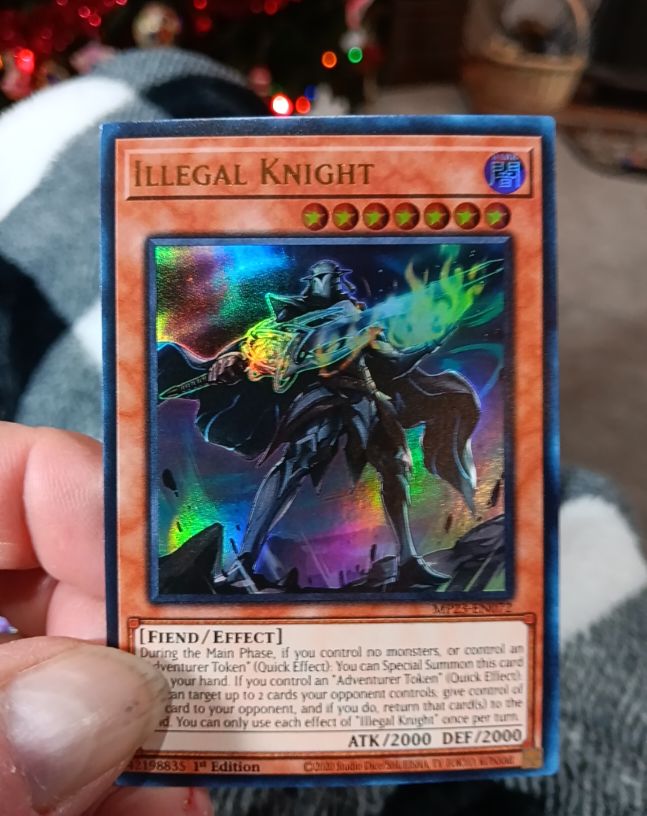 2023 Yugioh MP23-EN072 Illegal Knight — front