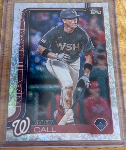 2025 Topps Series 2 #641 Alex Call — front