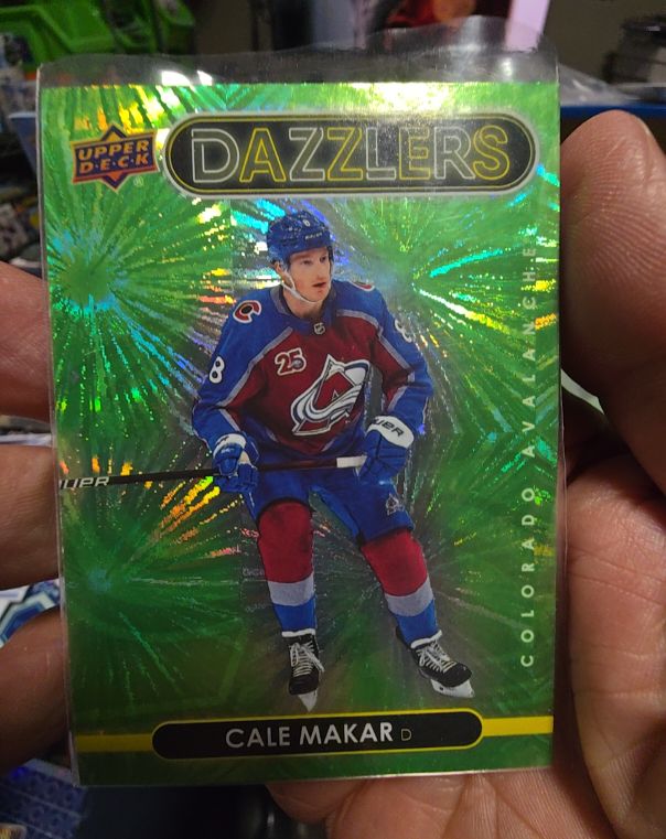 2021-22 Upper Deck Series 1 #DZ-14 Cale Makar — front