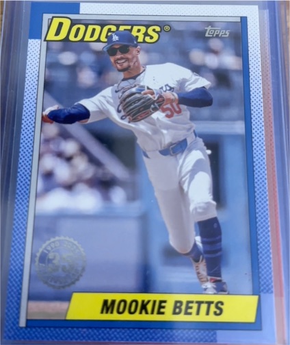 2025 Topps Series 1 #T90-60 Mookie Betts — front