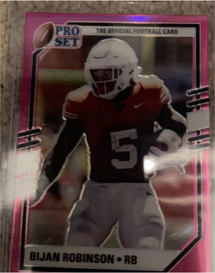 1991 Pro Set Bijan Robinson RB — front
