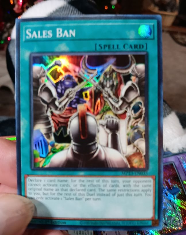 2023 Yu-Gi-Oh! MP23-EN035 Sales Ban — front