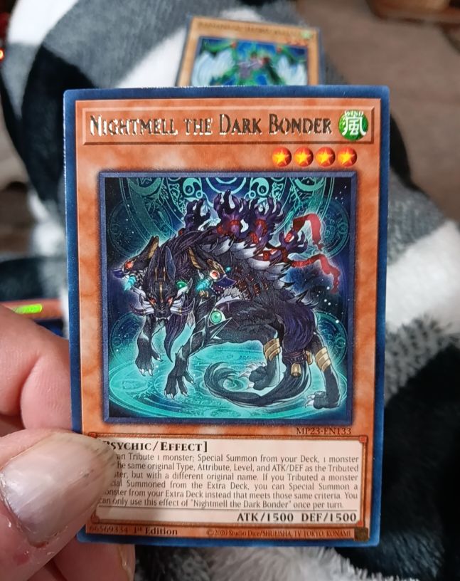 2020 Yu-Gi-Oh! MP23-EN133 Nightmell the Dark Bonder — front
