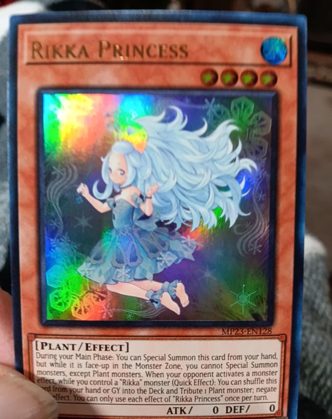 2023 Yu-Gi-Oh! MP23-EN128 Rikka Princess — front