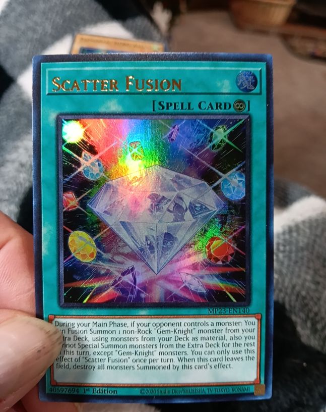 2023 Yu-Gi-Oh! MP23-EN140 Scatter Fusion — front