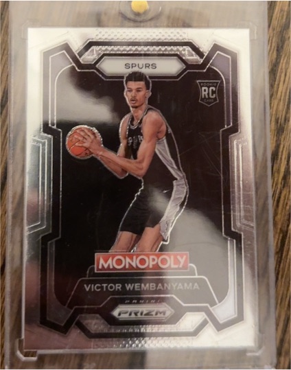 2023-24 Panini Prizm Monopoly #81 Victor Wembanyama — front