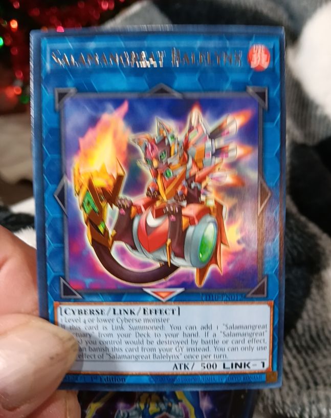 Yu-Gi-Oh! Salamangreat Balelynx SDSB-EN043 — front