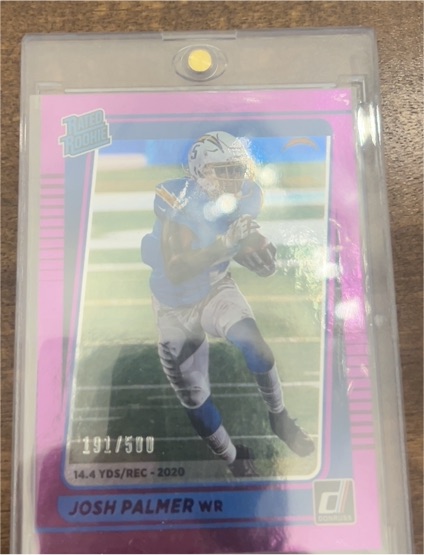 2021 Donruss Clearly #191 Josh Palmer — front