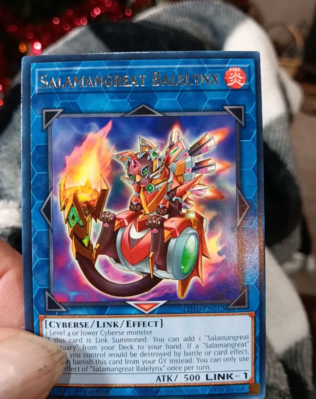 2020 Yu-Gi-Oh! LD10-EN012 Salamangreat Balelynx — front