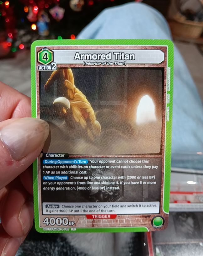 2024 Union Arena UE10BT/AOT-1-040 Armored Titan — front