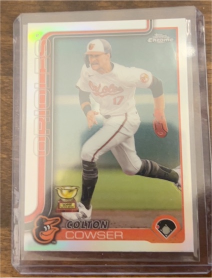 2025 Topps Chrome #44 Colton Cowser — front