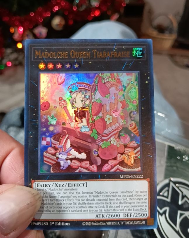 2020 Yu-Gi-Oh! MP25-EN222 Madolche Queen Tiarafraise — front