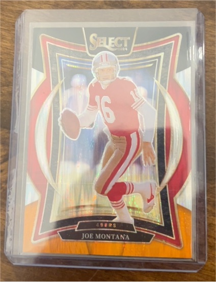 2024 Panini Select #70 Joe Montana — front