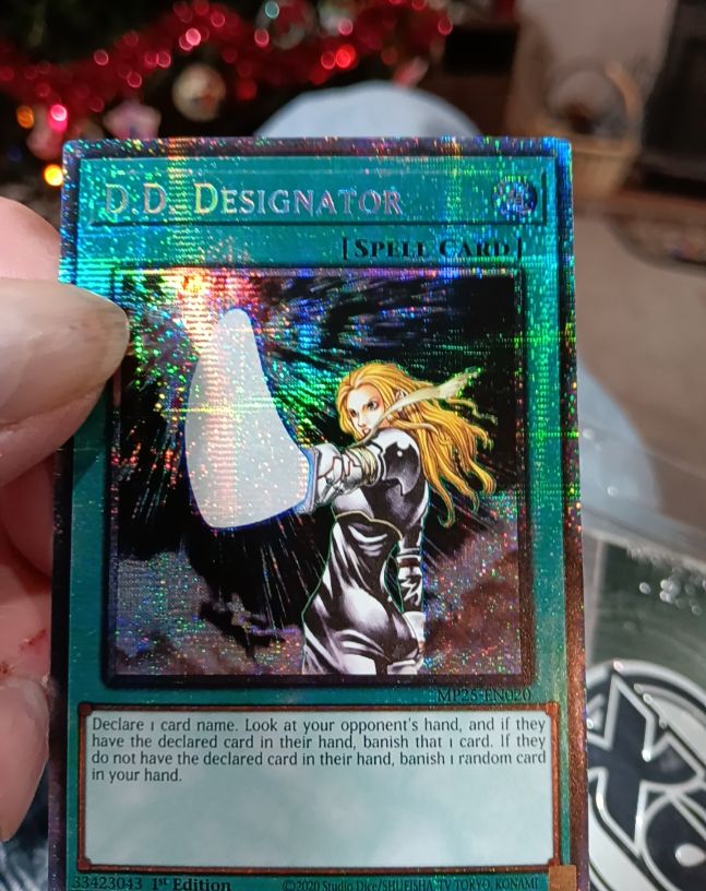 2020 Yu-Gi-Oh! MP25-EN020 D.D. Designator — front