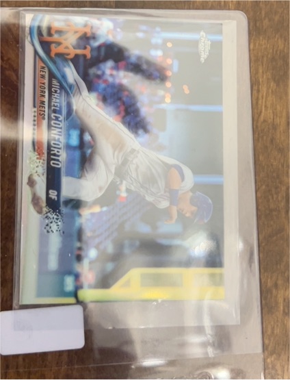2018 Topps Update #US252 Michael Conforto — front