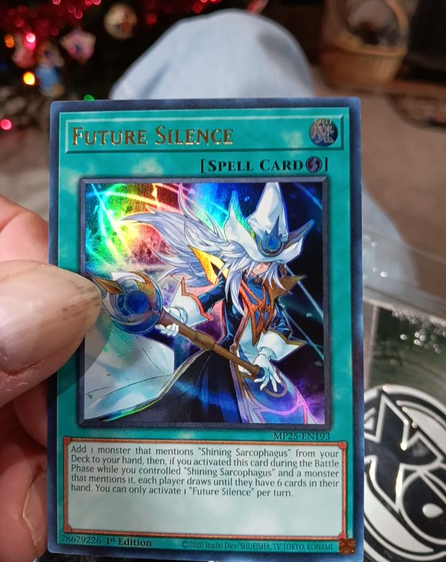 2020 Yu-Gi-Oh! MP25-EN193 Future Silence — front