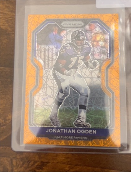 2020 Panini Prizm #75 Jonathan Ogden — front