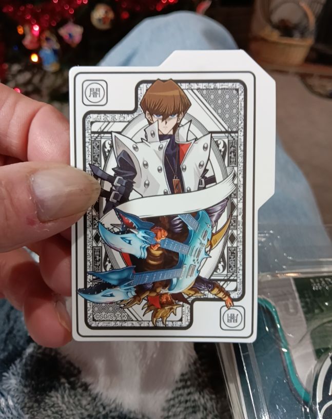 2025 Yu-Gi-Oh! Mega Pack Seto Kaiba Card Divider — front