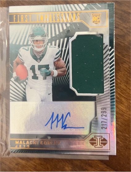 2024 Panini Illusions First Impressions #115 Malachi Corley — front