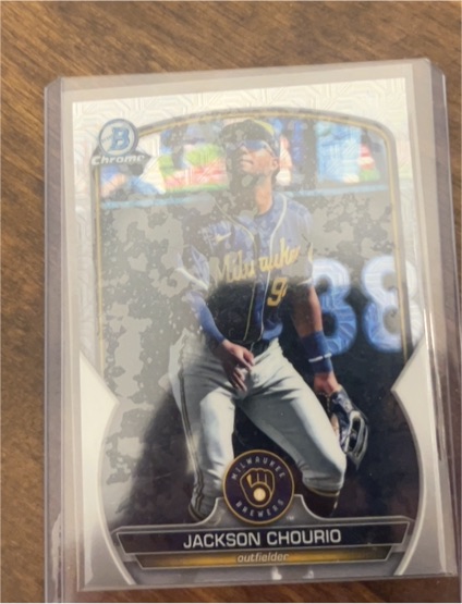 2023 Bowman Chrome Prospects #BCP-246 Jackson Chourio — front