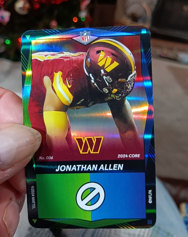 2024 UNO Elite #006 Jonathan Allen — front